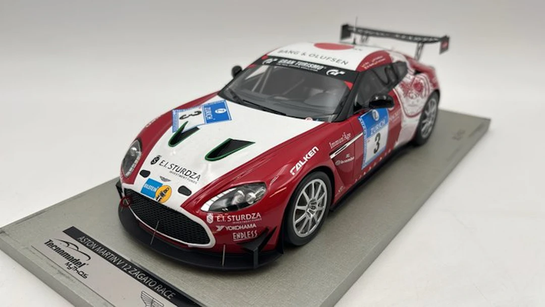 Tecnomodel 1:18 - Model car - Aston Martin V12 Zagato...
