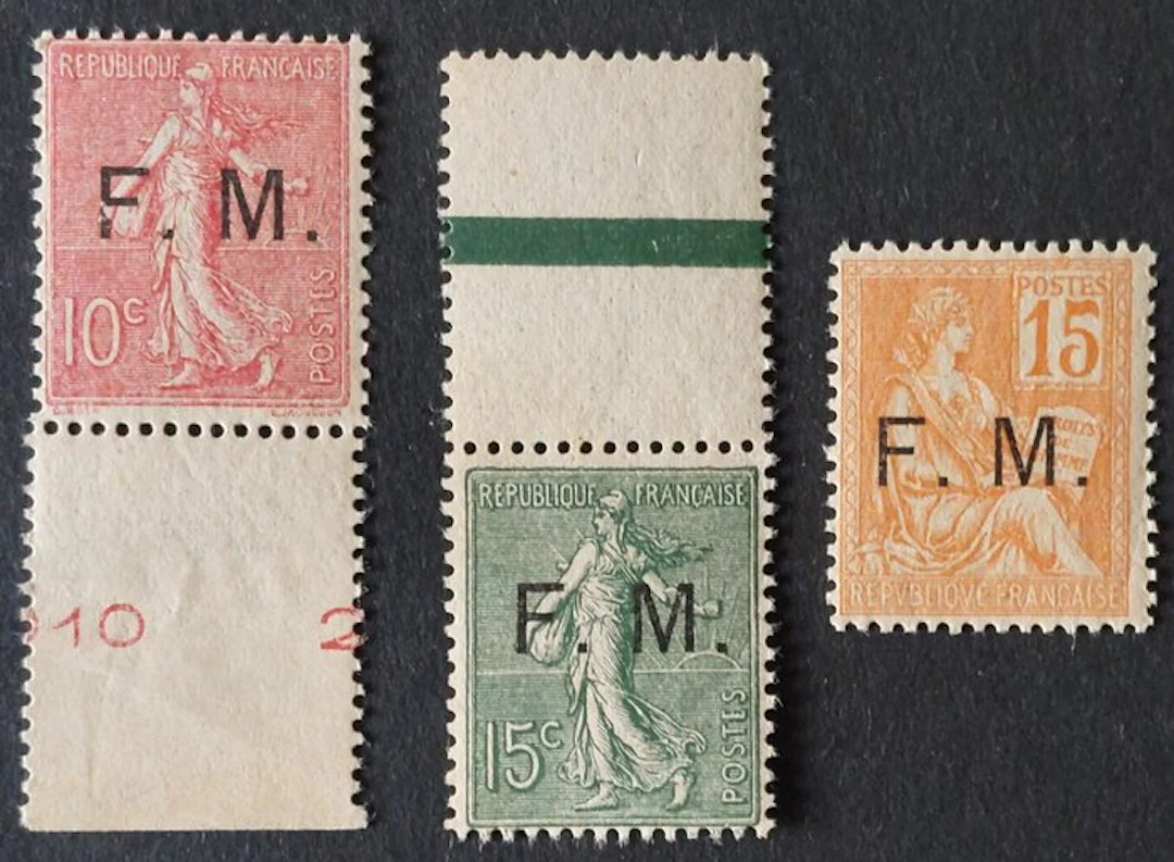 France 1901/1907 - Military Franchise