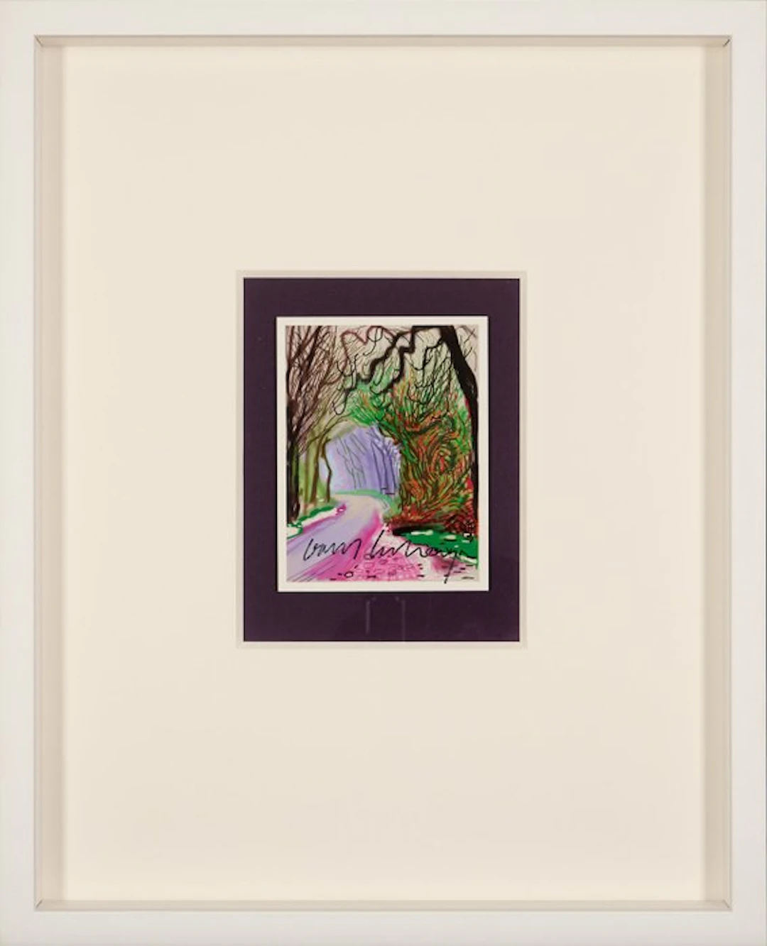 David Hockney (1937-2026) - The arrival of spring in Woldgate 2011