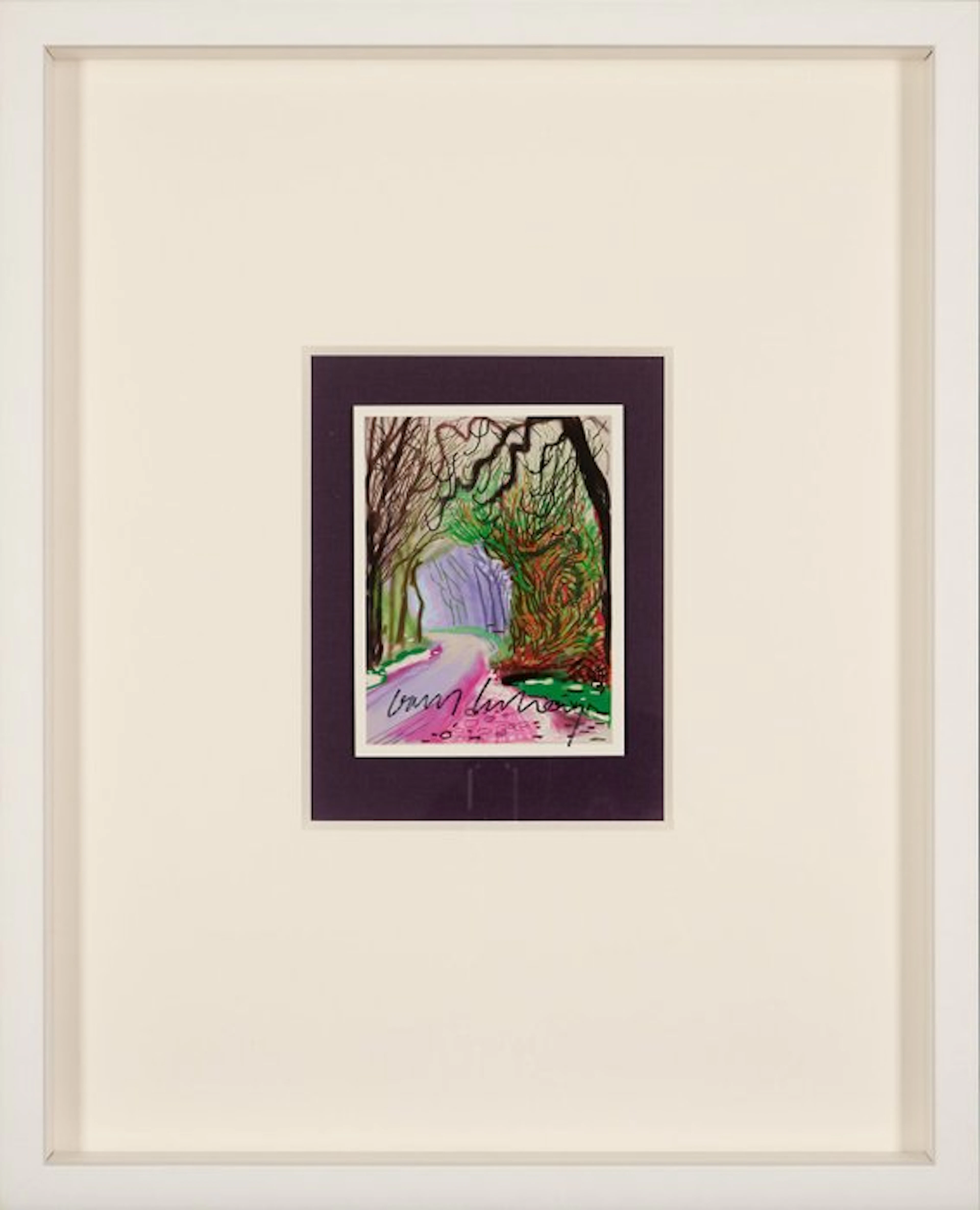 David Hockney (1937-2026) - The arrival of spring in Woldgate 2011
