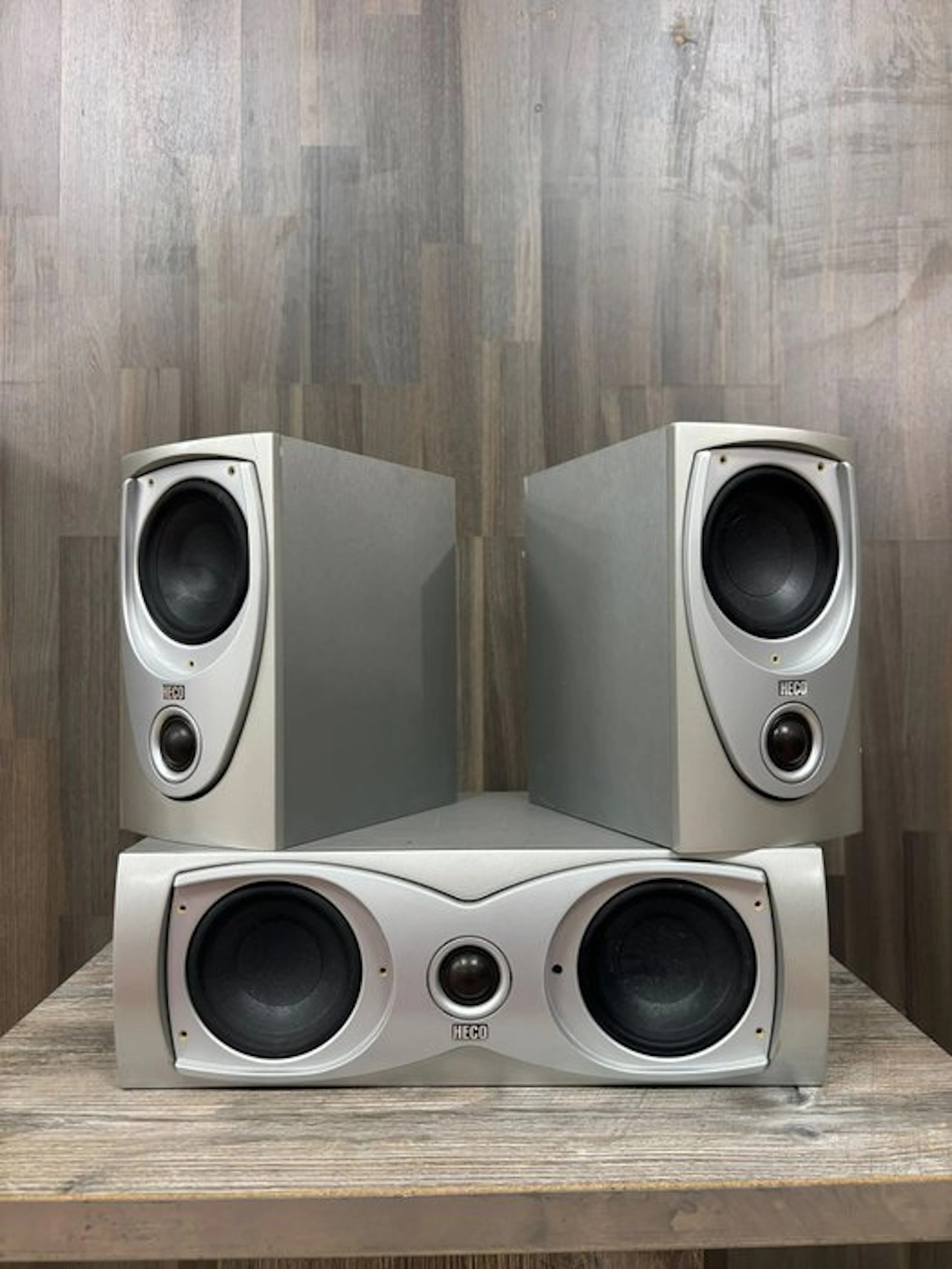Heco - Krypton Center - Krypton 100 / 3-Piece Home Theater Speaker set