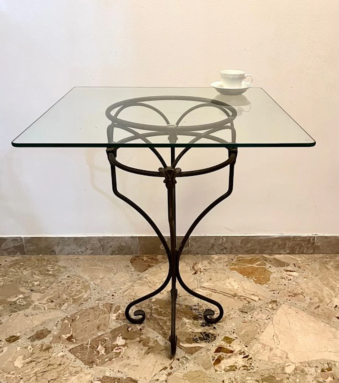 Coffee service - Wrought iron - iron coffee table