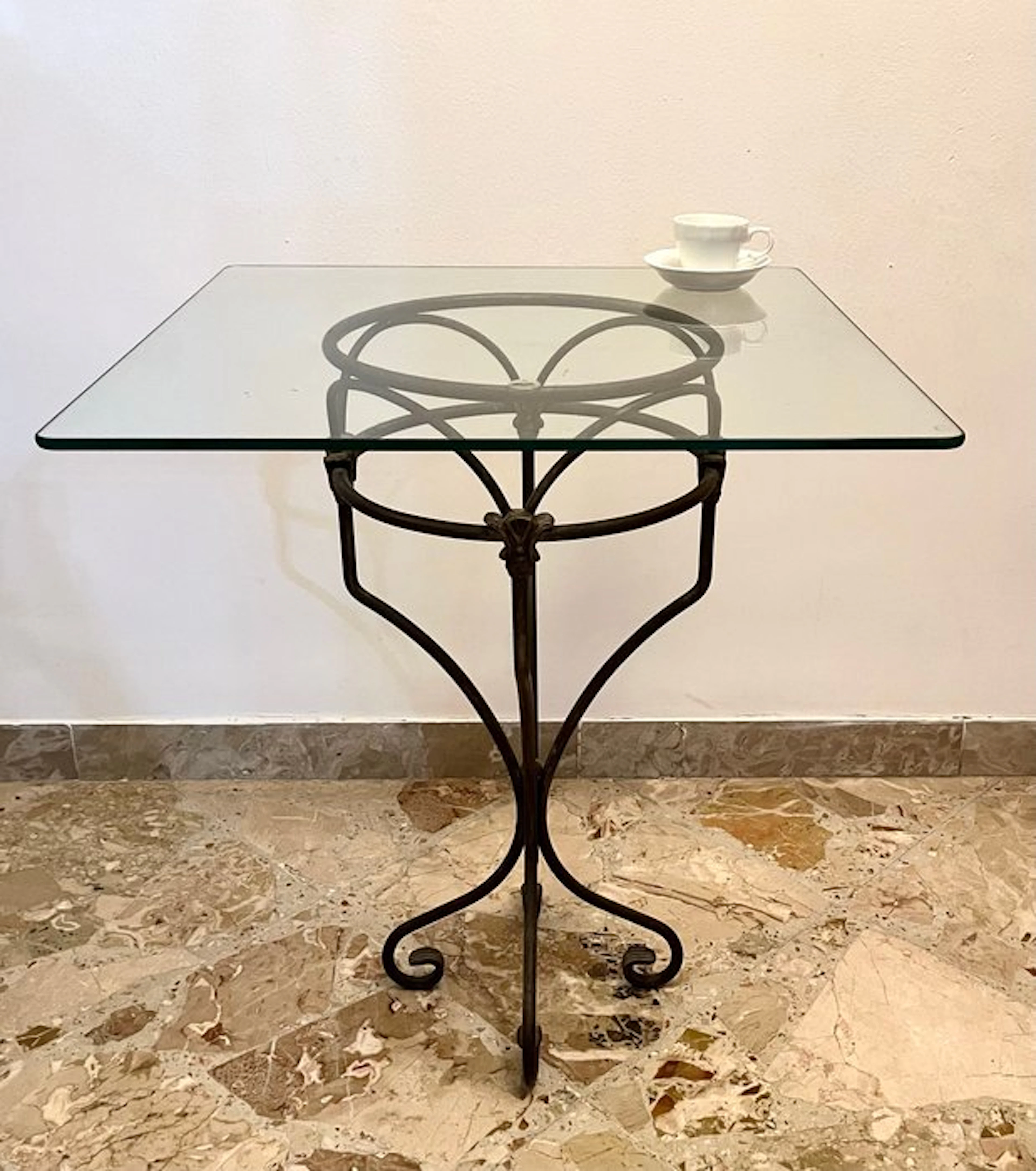 Coffee service - Wrought iron - iron coffee table