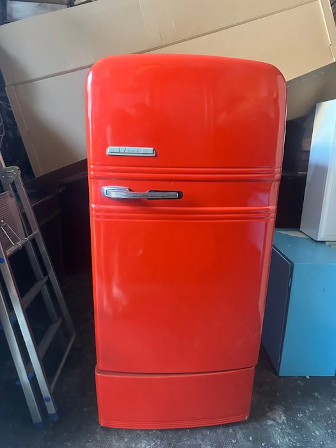 fiat - Refrigerator - Iron - Vintage Fiat refrigerator.