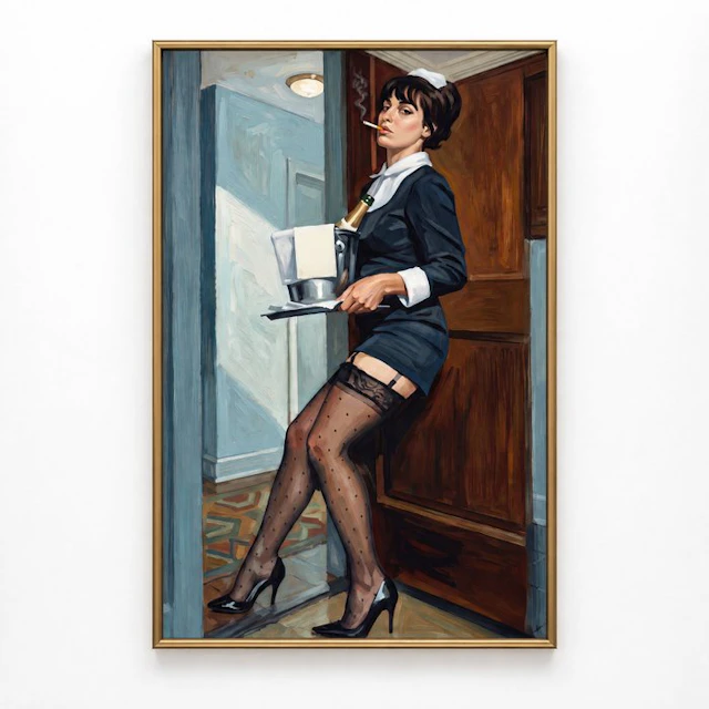 Le Yack - Room Service, Off Duty - Hand signed