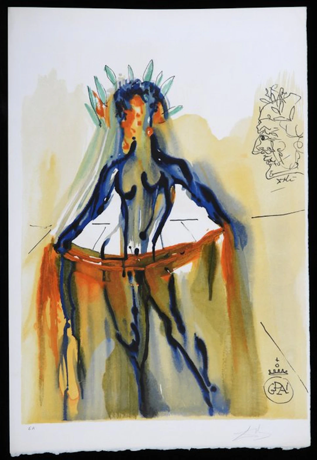 Salvador Dali (1904-1989) - L'Art D'Aimer- Ovide - Venus
