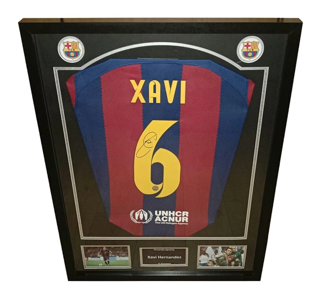 Barcelona - Spanish Football League - Xavi - Football jersey