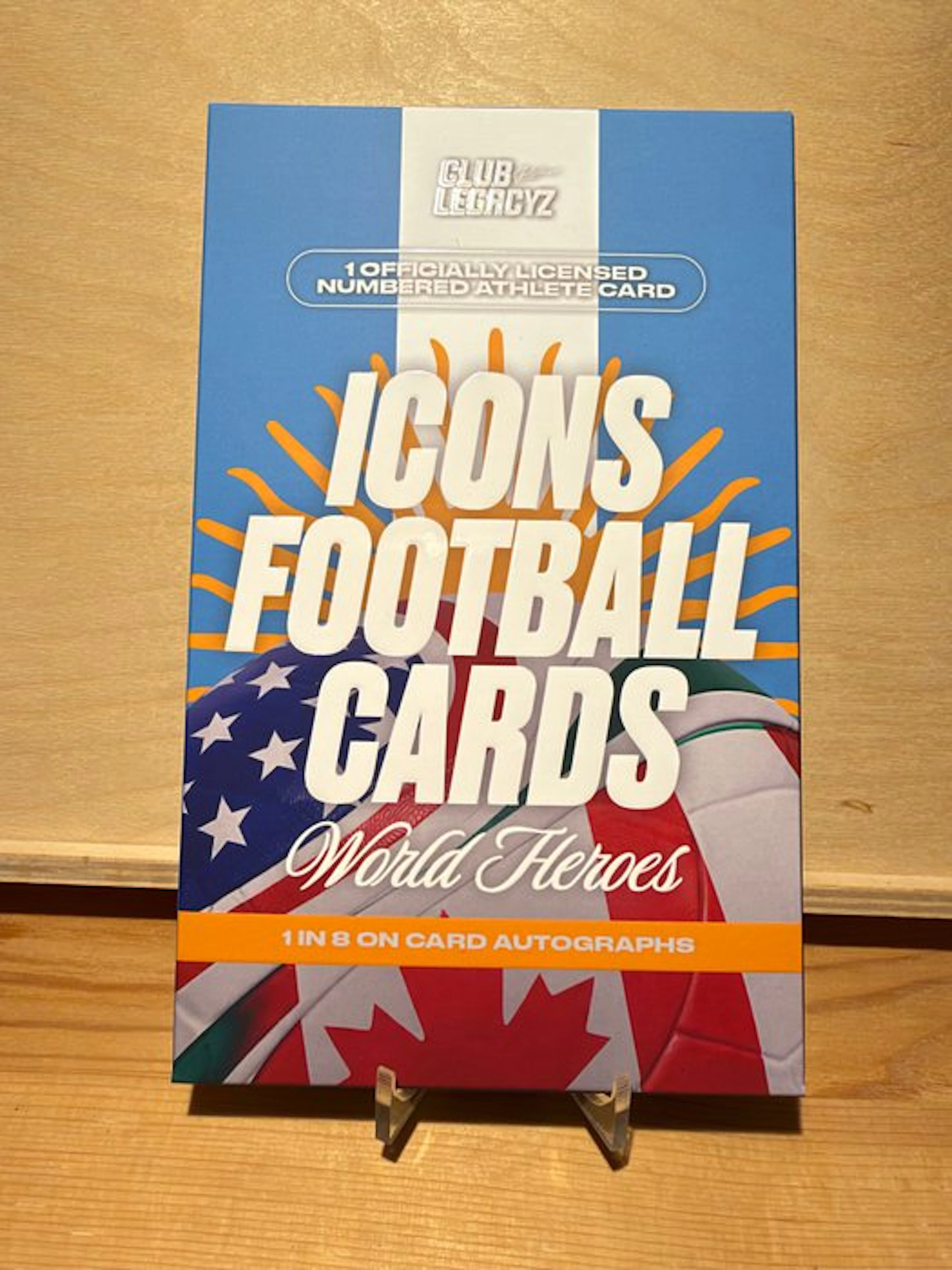 Club Legacyz Icons Football Cards World Heroes Varios Serialised card