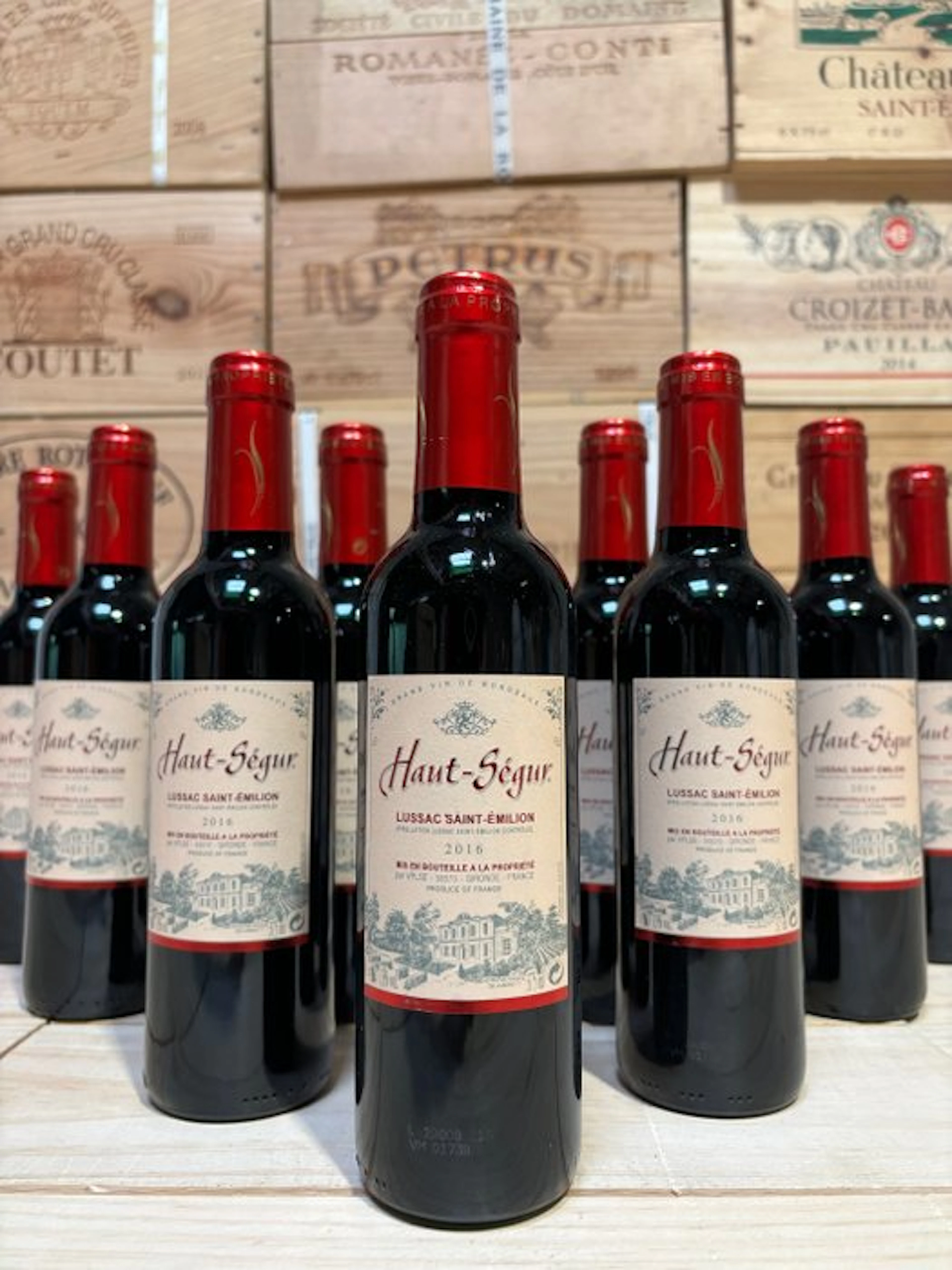 2016 Chateau Haut - Ségur - Saint-Émilion - 12 Half Bottles (0.375L)
