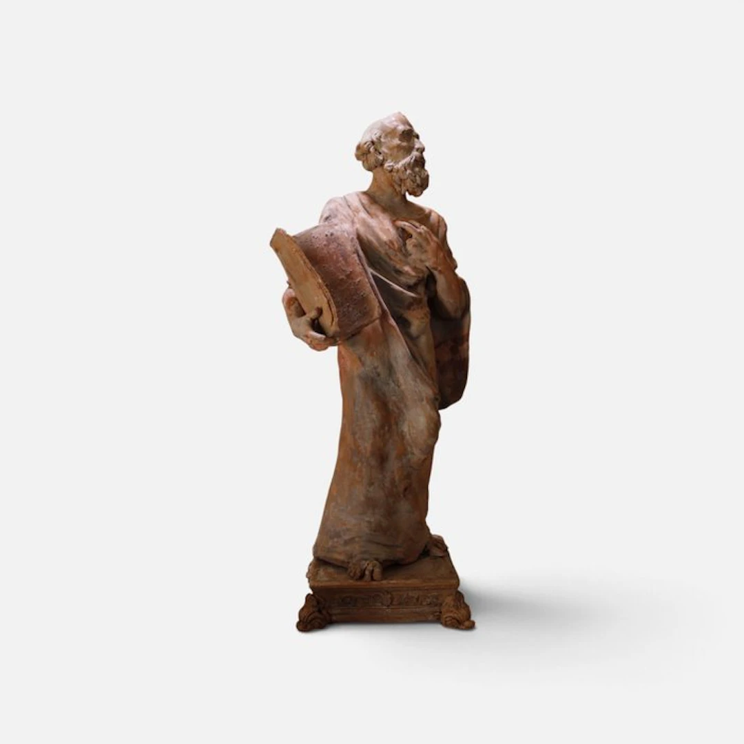 St. Matthew the Evangelist (3) - Antique - Earthenware - 1800-1850