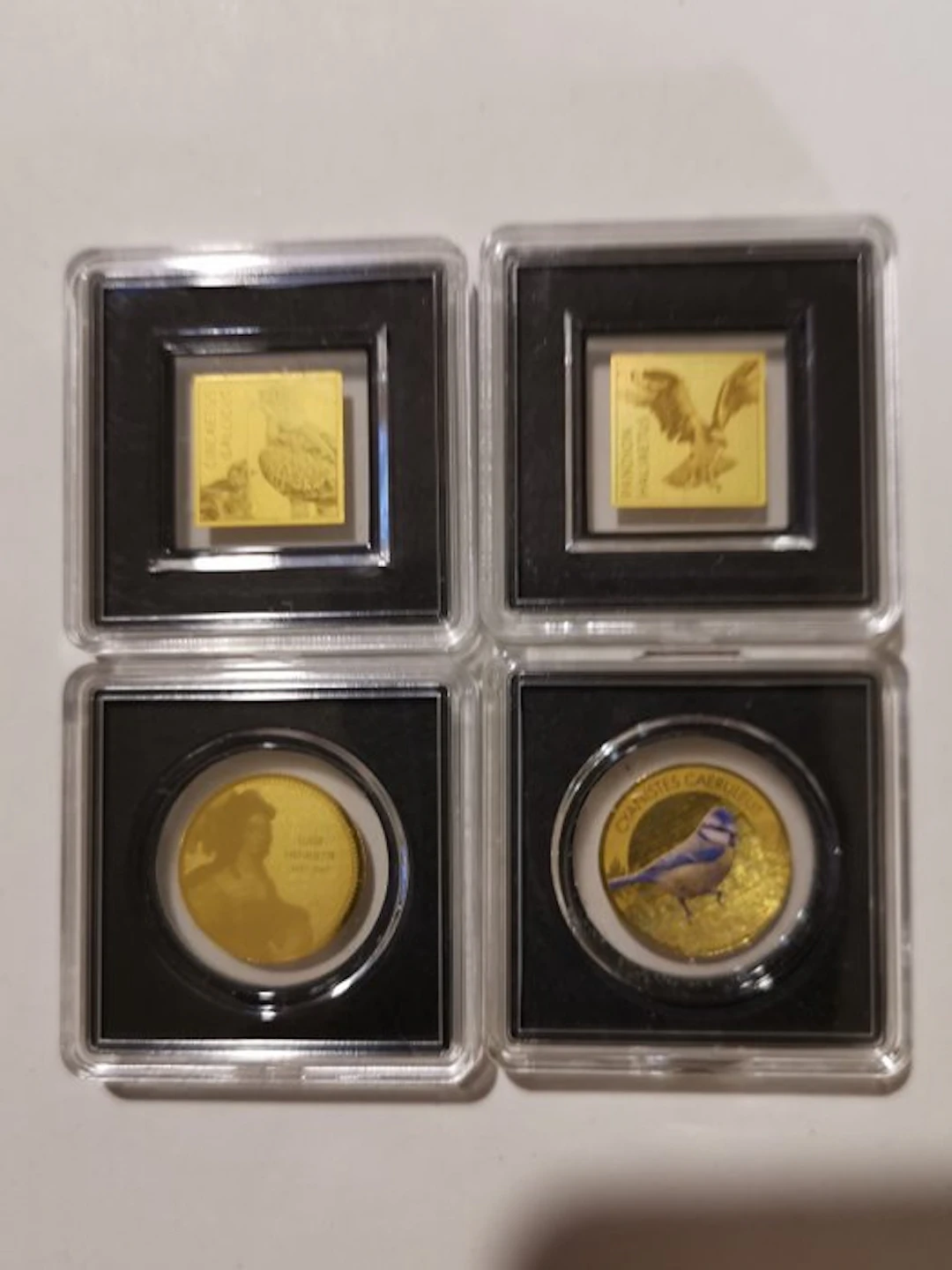 Chad. 3000 Francs CFA 4 x Gold Bar 1/1000 oz "Eagles
