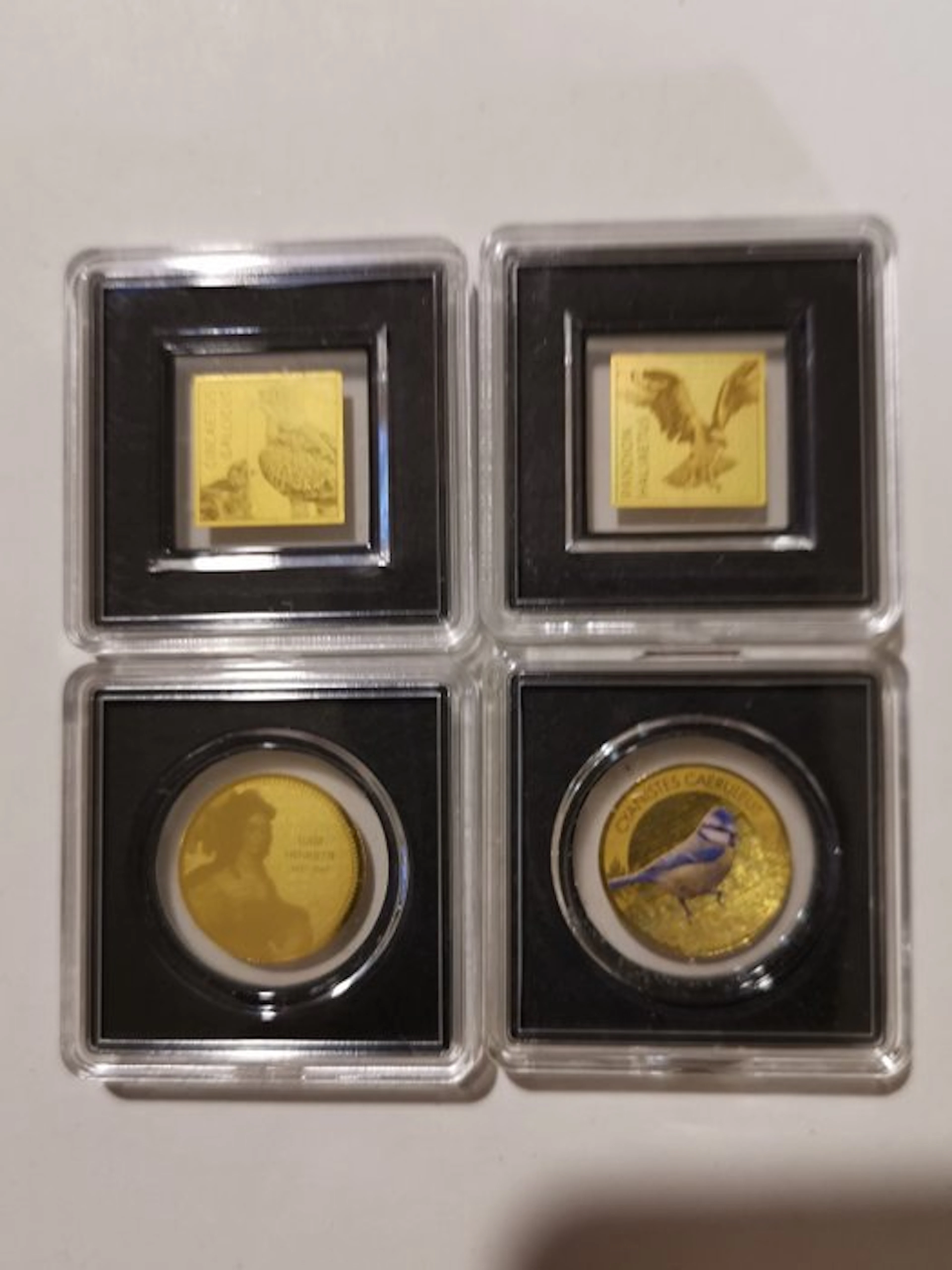 Chad. 3000 Francs CFA 4 x Gold Bar 1/1000 oz "Eagles
