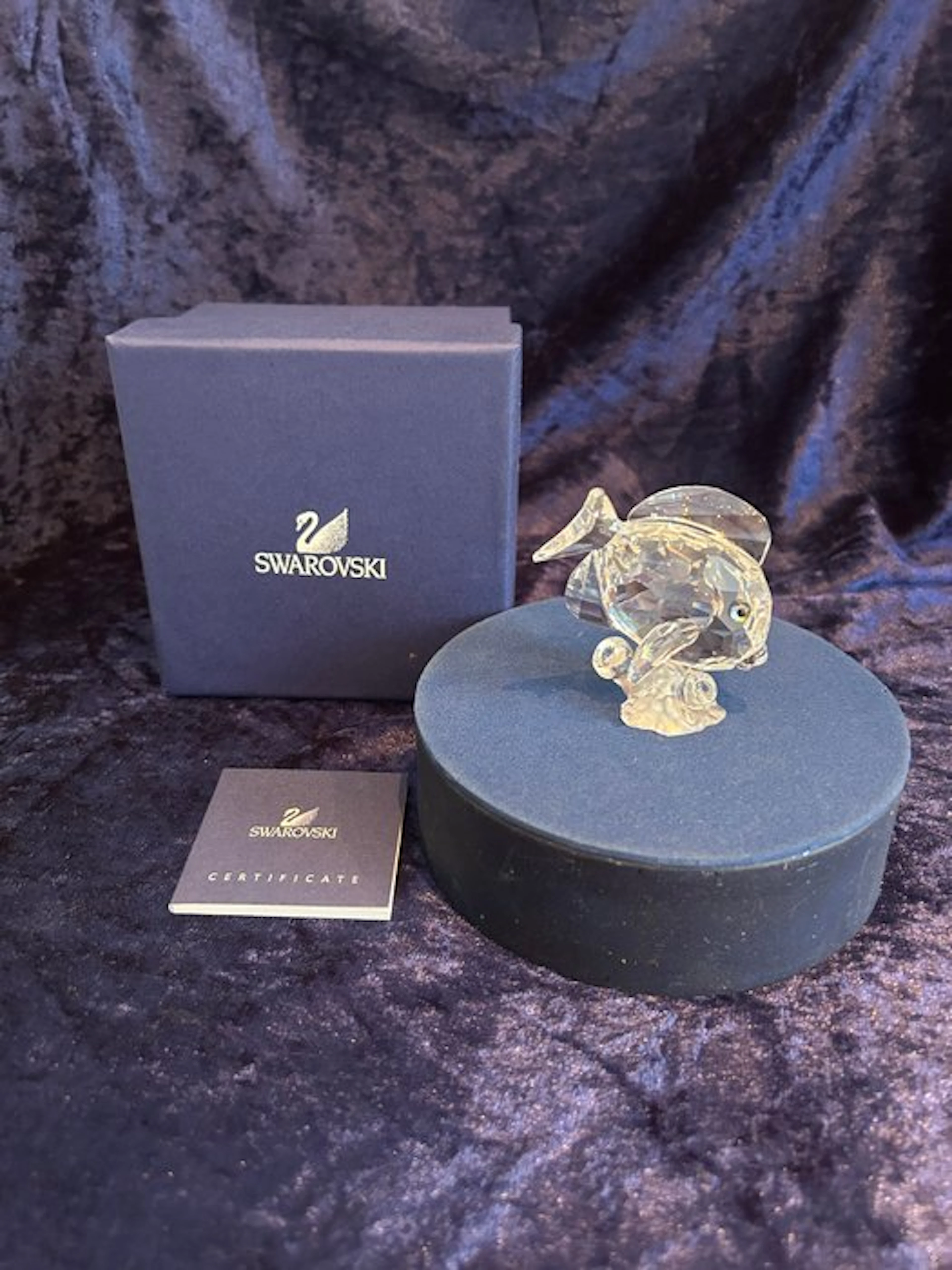 Swarovski - Figurine - 2007 Blue Tang Fish clear - 883822...