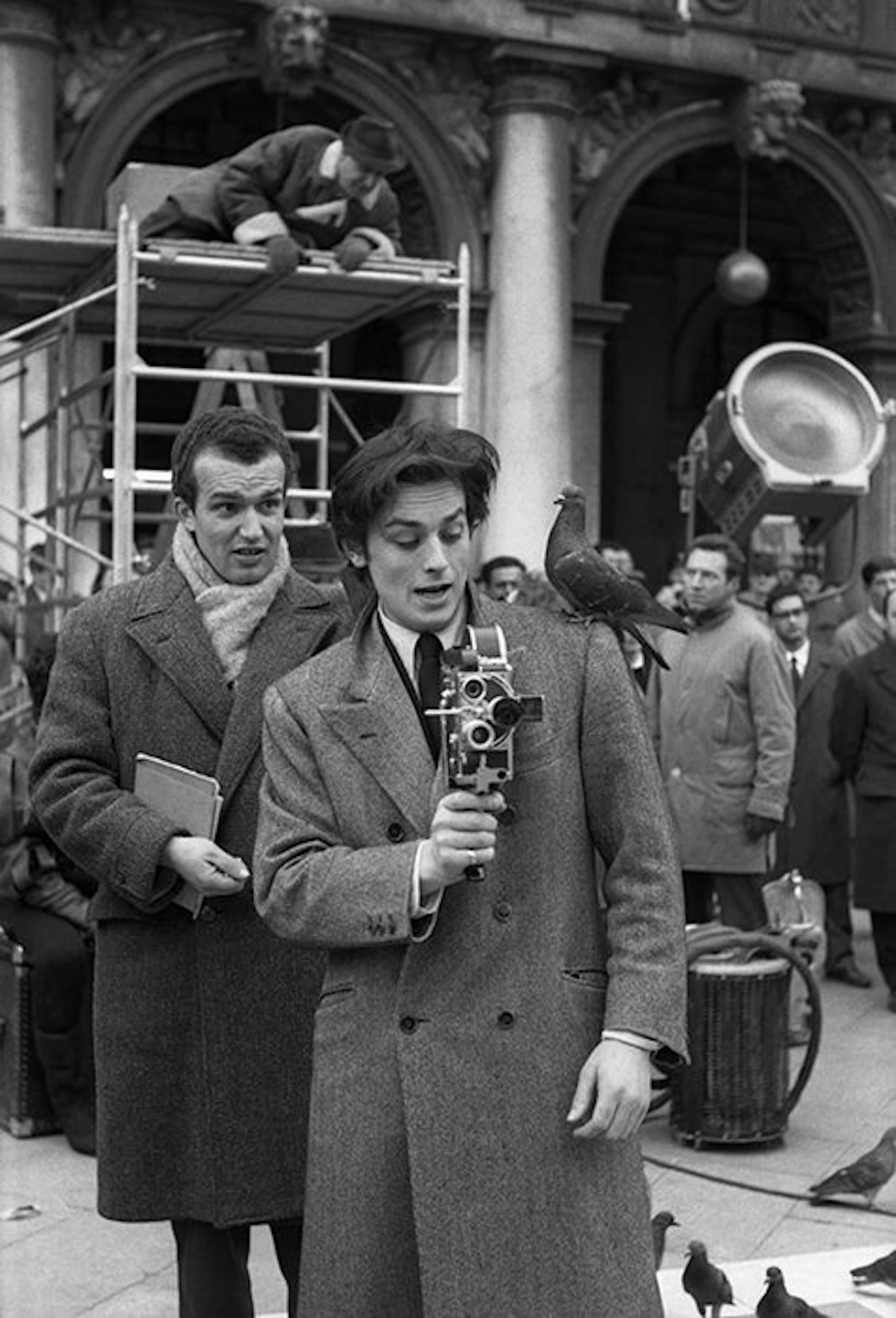 Camerapohoto Epoche/Vittorio Pavan - 19-Alain Delon in piazza San Marco