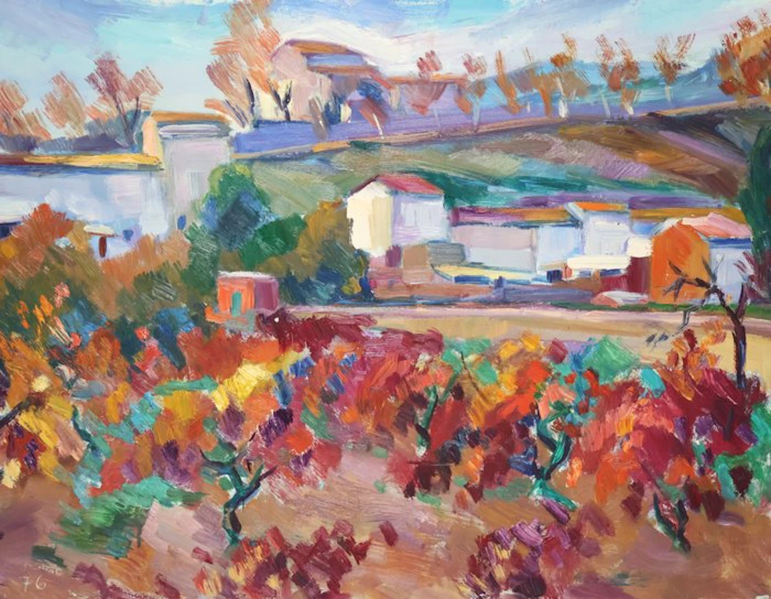 Juan Mendoza Marruedo (1929) - Paisaje fauvista