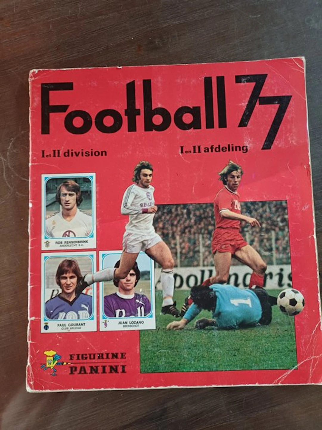 1976/77 Panini Football 77 Original edition Sticker album - Played (PL)