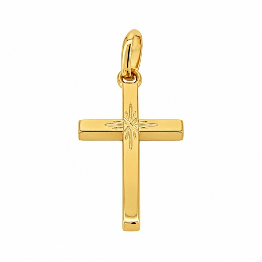 No reserve price - Pendant - 18 kt. Yellow gold - Made in Italy - Handmade