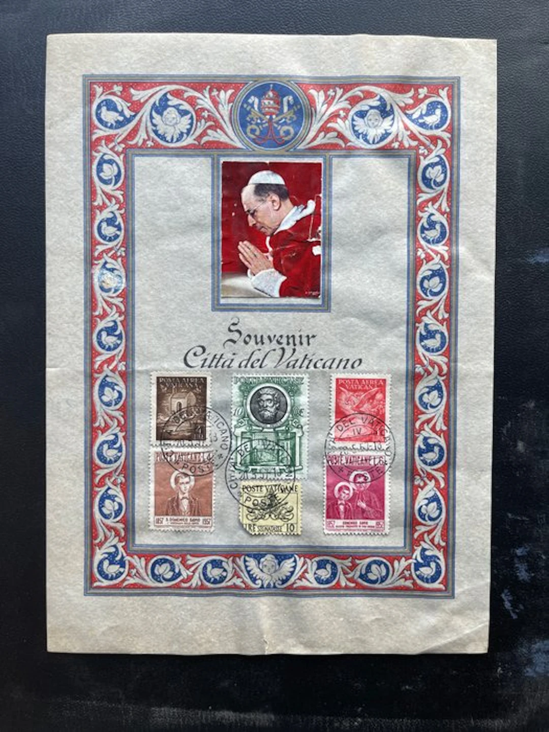 World 1957/2002 - Pope Collection in a Stockbook