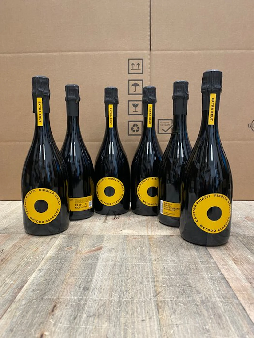 Cantina Puiatti, Ribolla Gialla Metodo Classico - gorizia - 6 Bottles (0.75L)