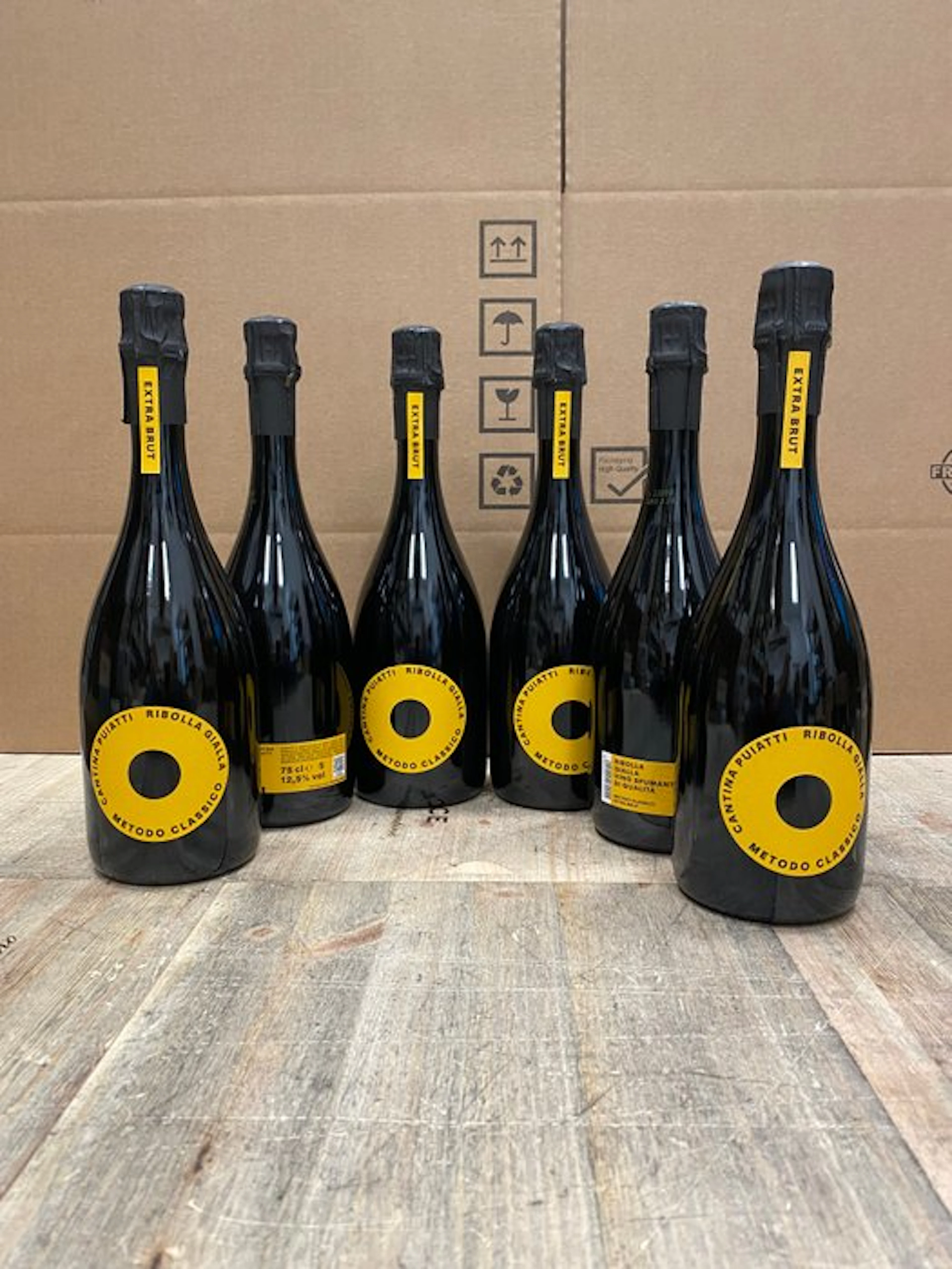 Cantina Puiatti, Ribolla Gialla Metodo Classico - gorizia - 6 Bottles (0.75L)