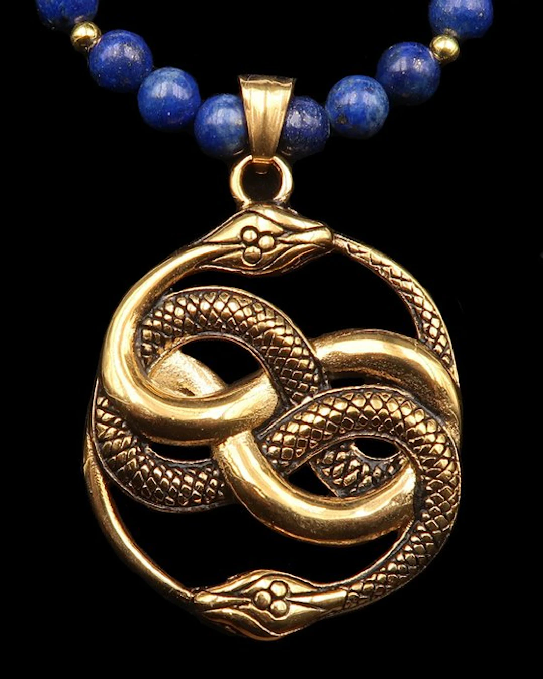 Lapis lazuli - Divine Auryn Talisman: The Seal of Luck...