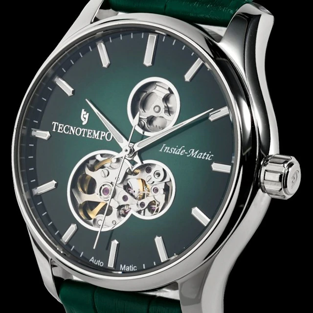 Tecnotempo - "Inside Matic" - Automatic - Green Dial -...