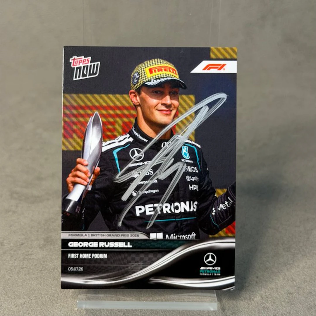 Mercedes - Topps Now - First Home Podium ( 045 ) - George...