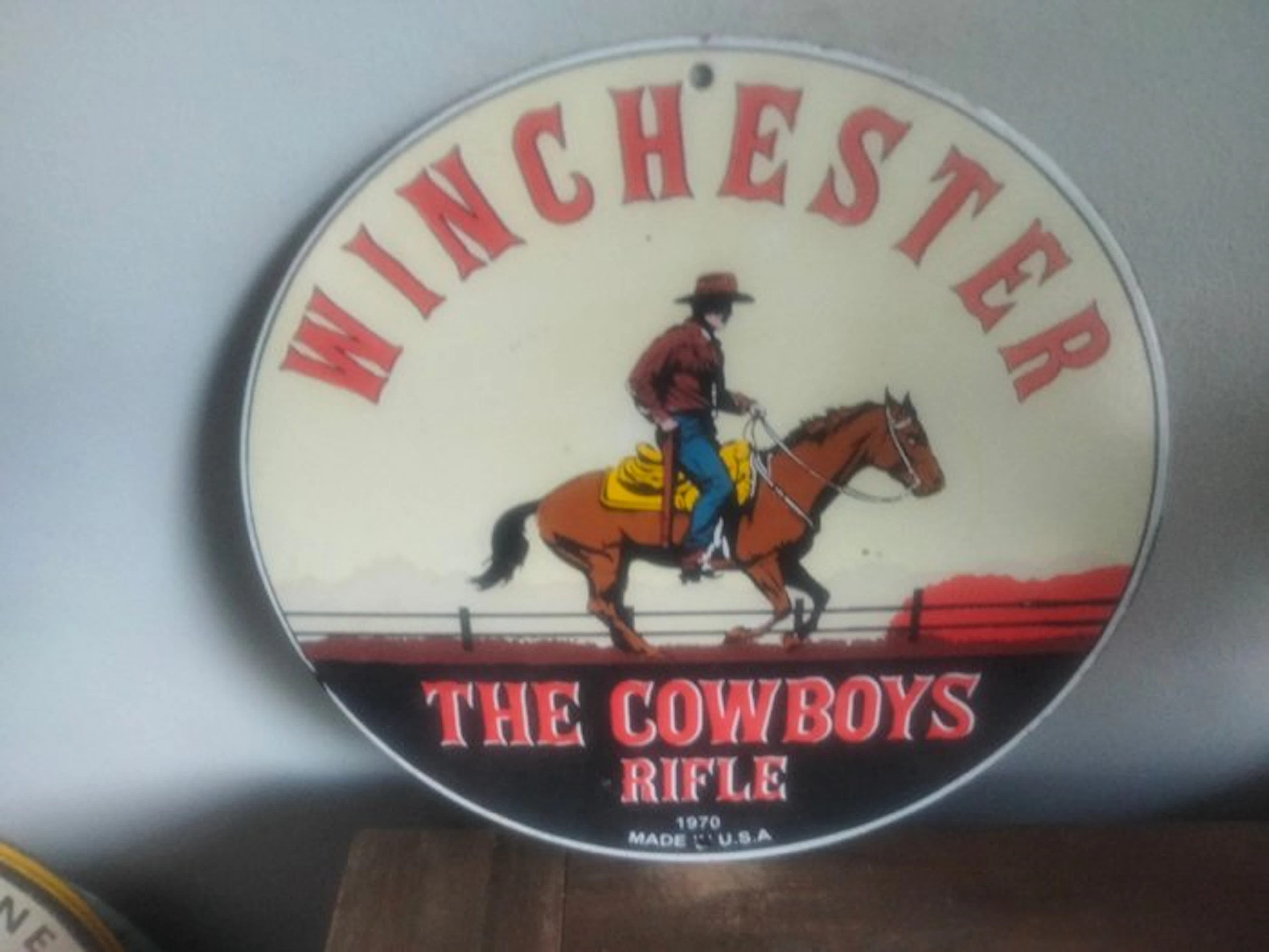 United States - Enamel advertising sign Winchester