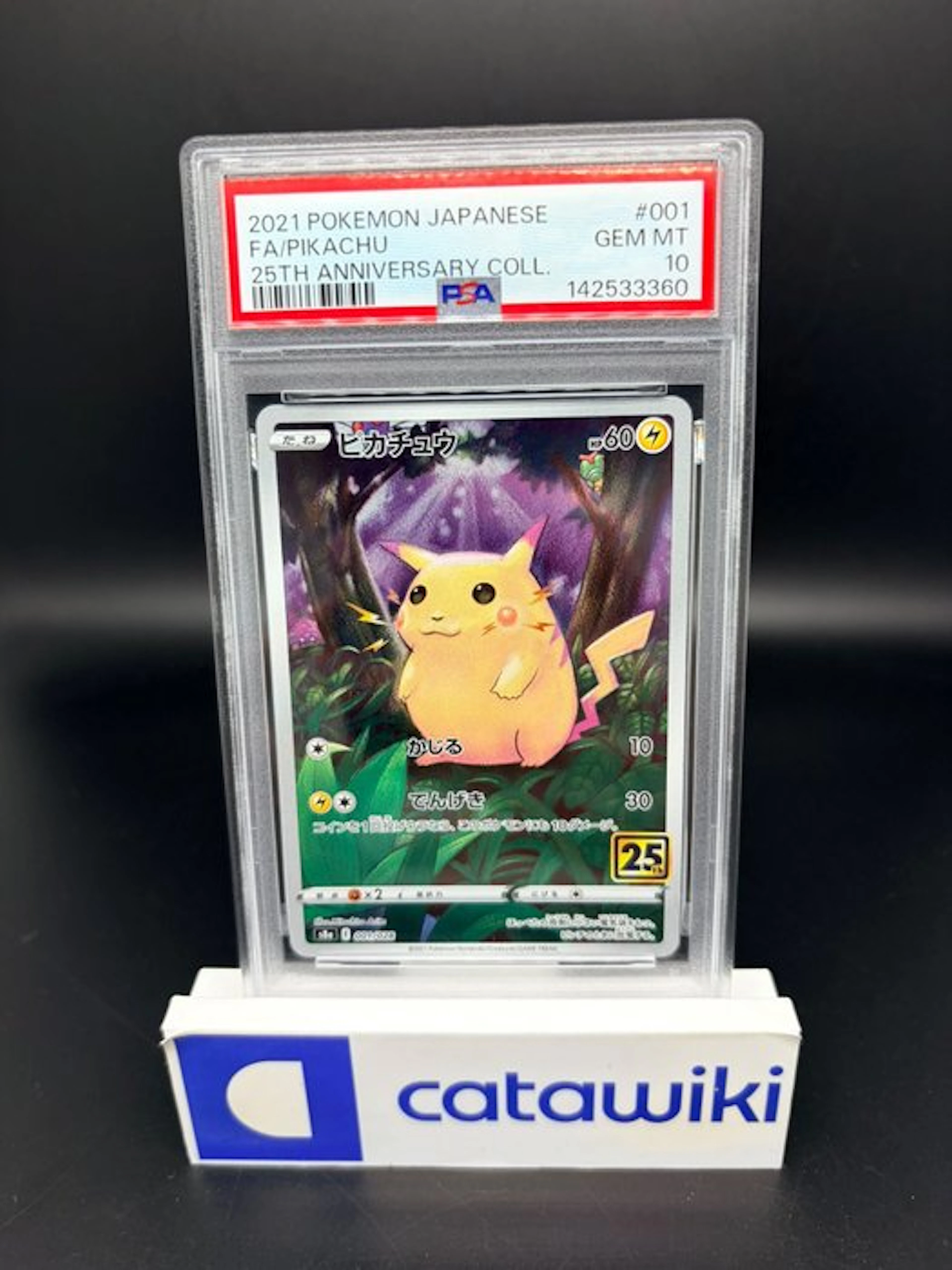 Pokémon - 1 Graded card - Pikachu 001/028 PSA 10...