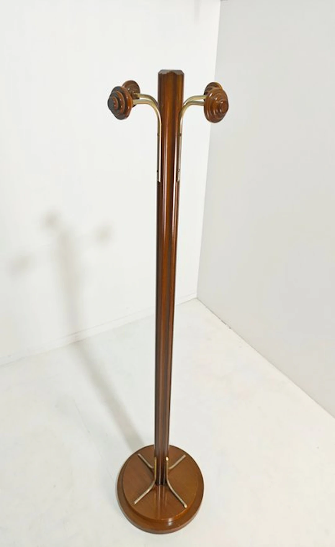 Coat rack - Wood, Metal - Italy - Design 1970