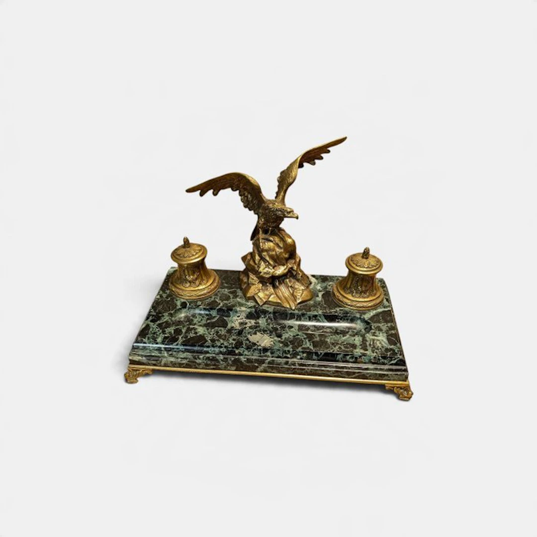 A. Marionnet - Inkwell - Bronze