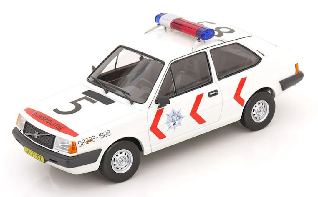 Triple9 1:18 - Model car - Volvo 343 - 1982 - Rijkspolitie NL