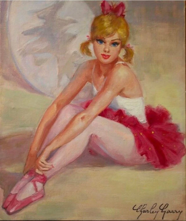 Charley Garry (1891-1973) - Ballerine - L'enfant de la balle