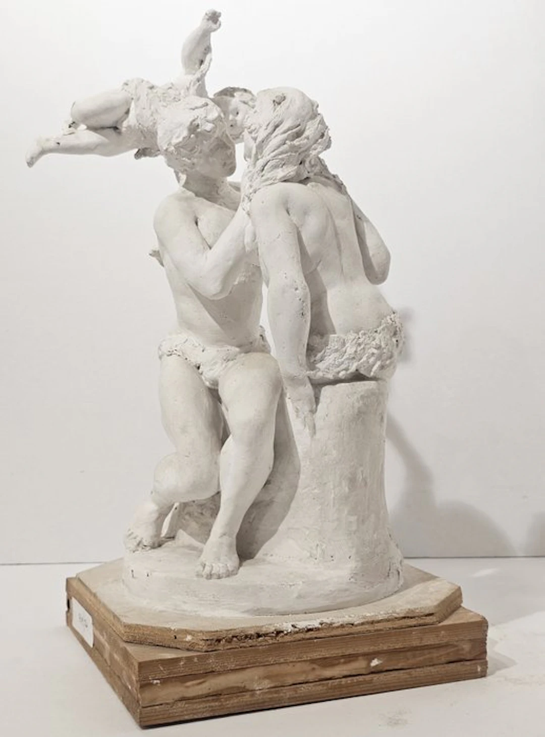 Domenico Antonio Valente (1917 - 2006) - Sculpture, Gli amanti - 39