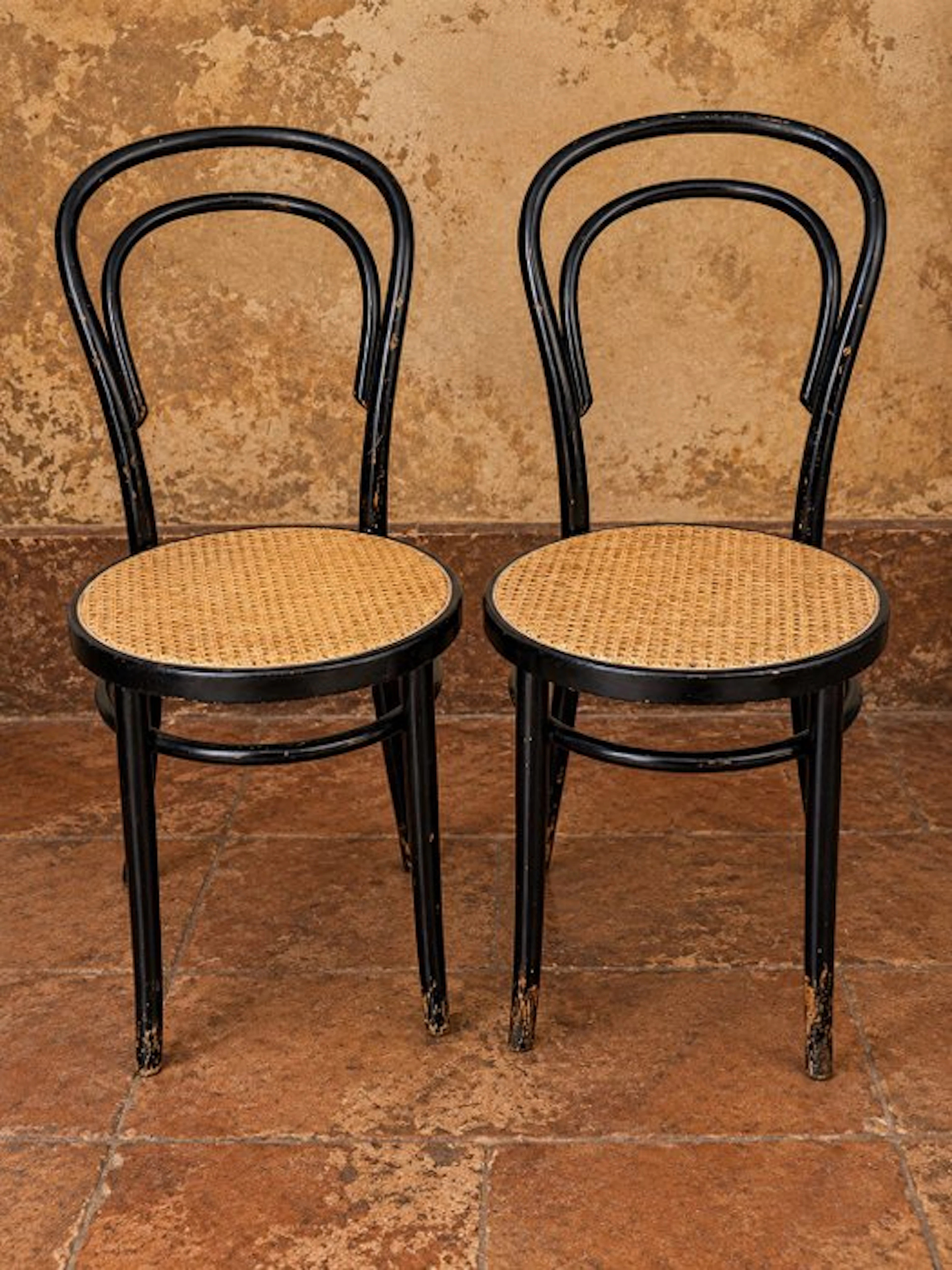 Thonet - zmg - Chair (2) - Wood, Vienna straw - straw chairs