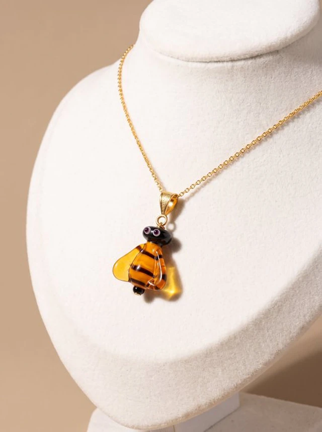 Murano glass - Necklace with pendant - Ape Muranese