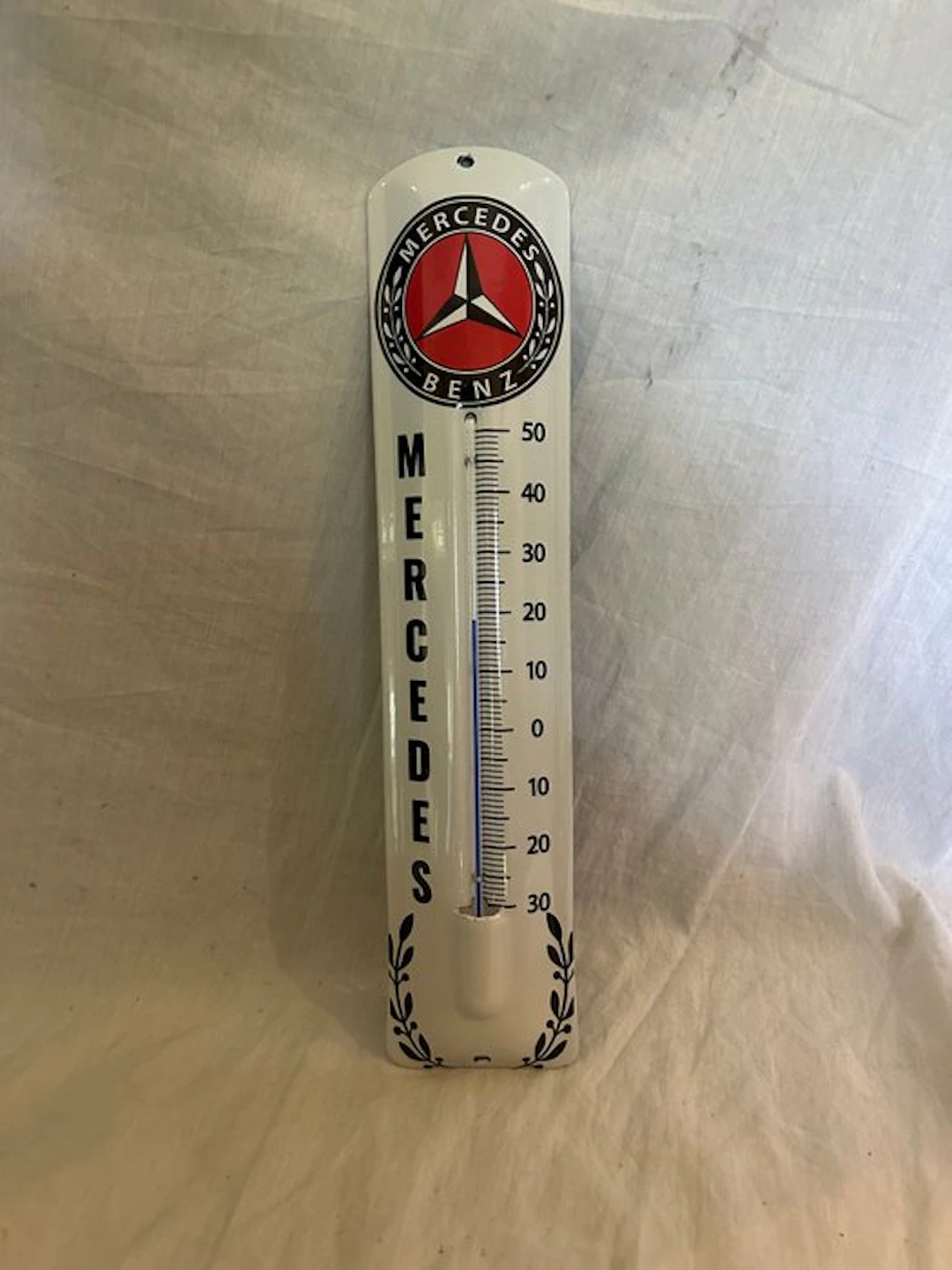 Enamel thermometer Mercedes-Benz - Enamel sign - Enamel
