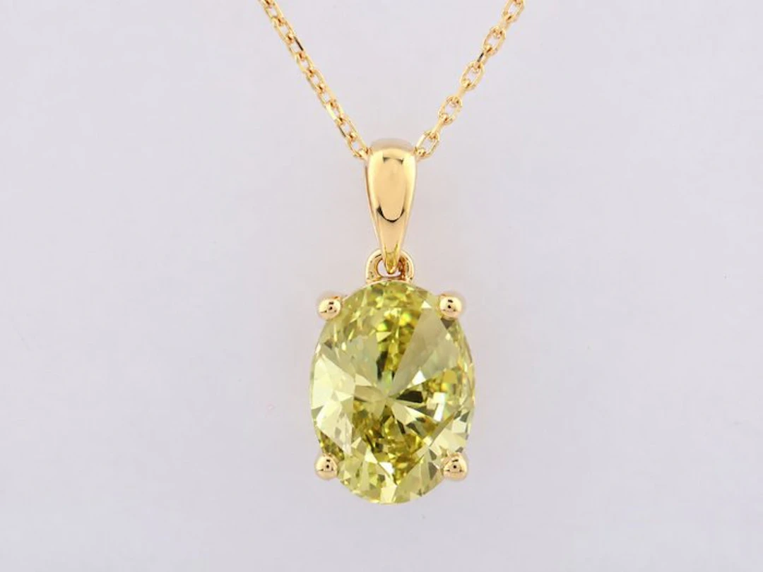 No reserve price - Necklace with pendant - 14 kt