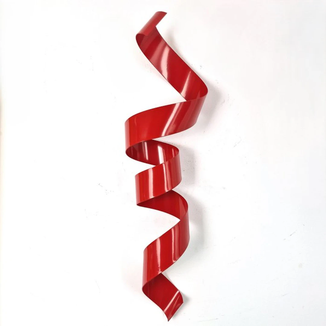 José Soler Art - Sculpture, Fire Flames (Wall Sculpture) - 90 cm - Steel - 2026