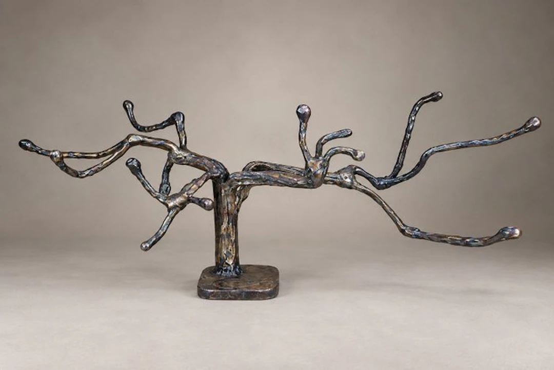 Corné Nuham - Sculpture, TAMARISK II - 67 cm - Weldded - 2025