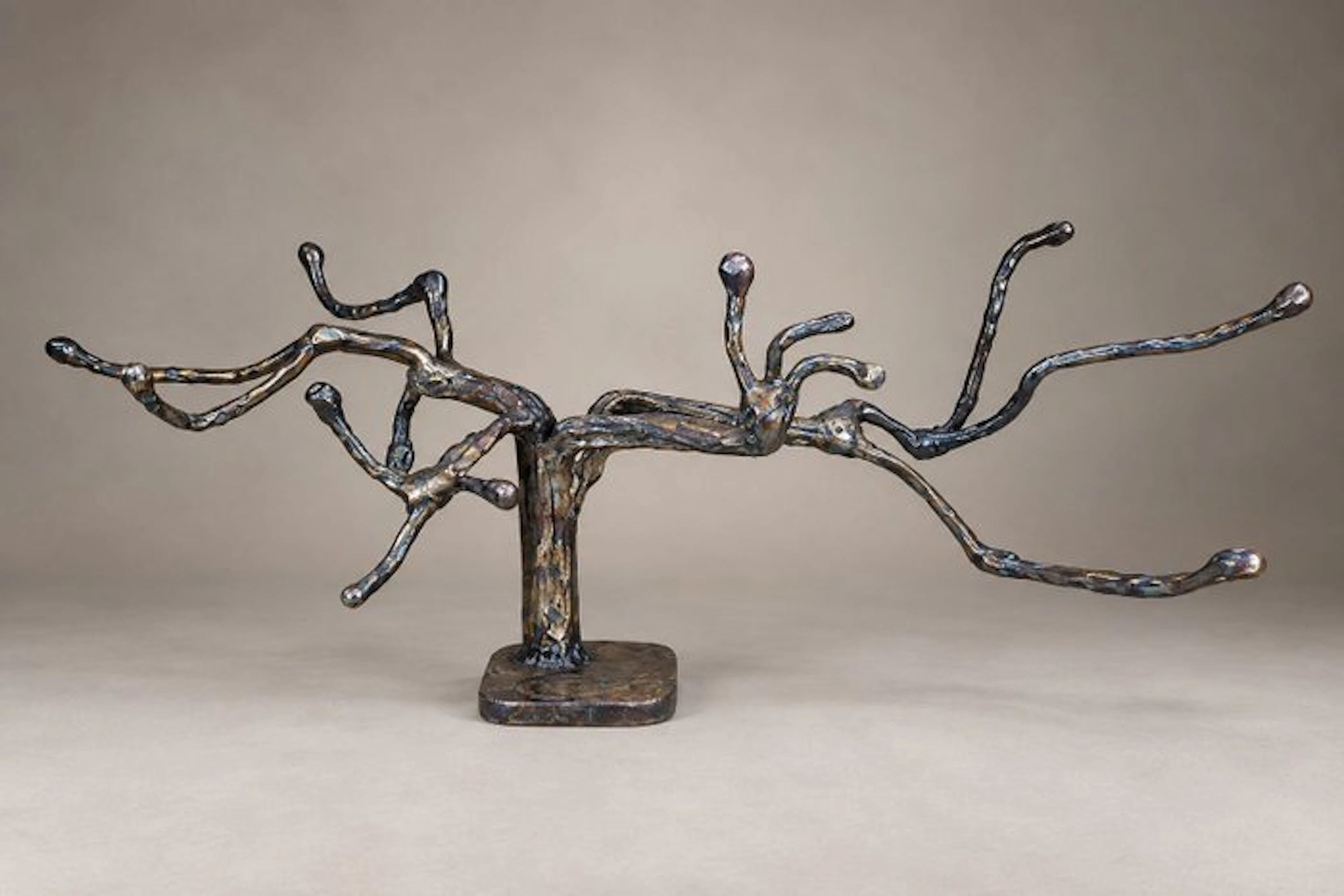 Corné Nuham - Sculpture, TAMARISK II - 67 cm - Weldded - 2025