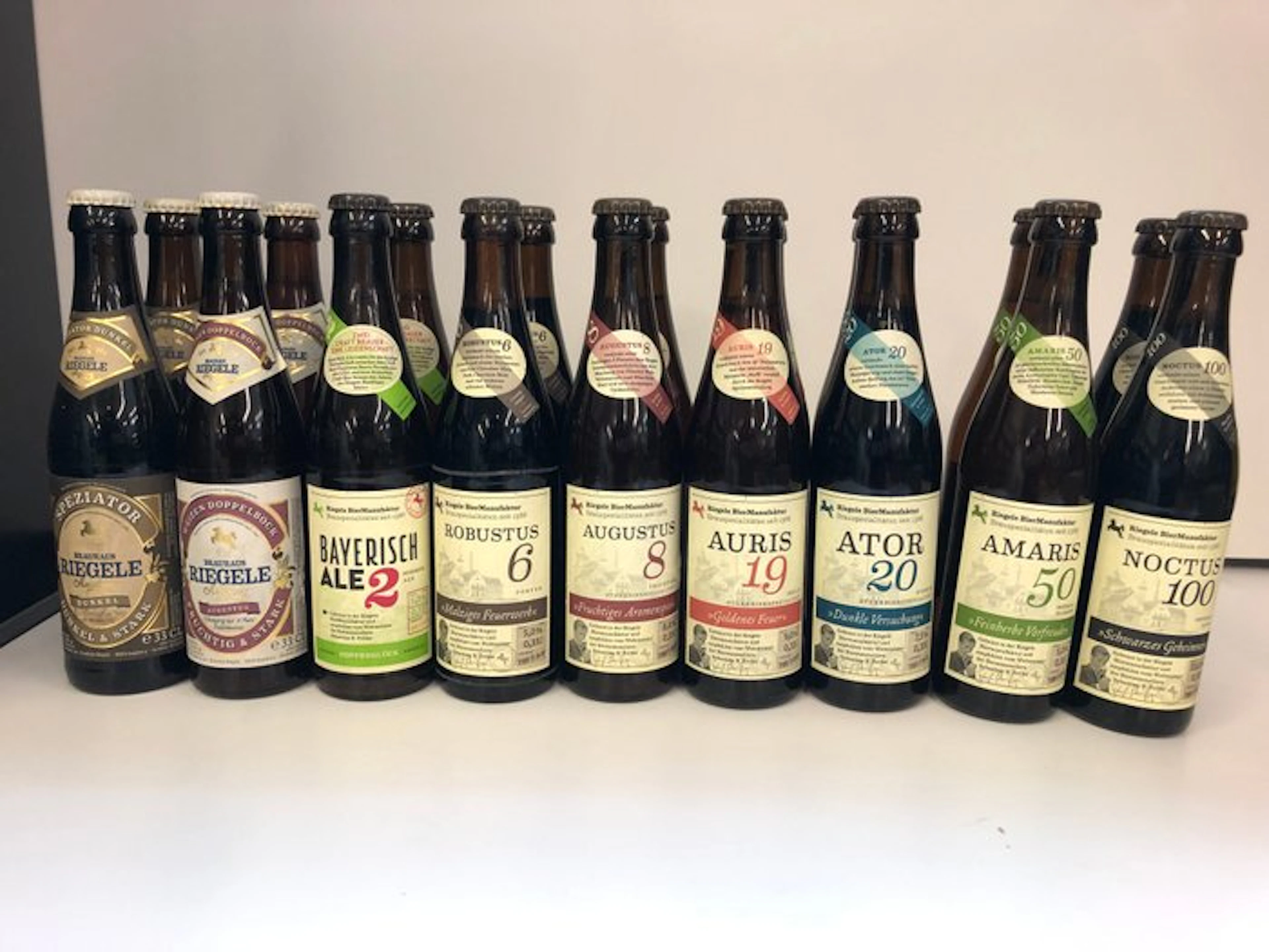 Brauhaus Riegele - Special Starkbier set - 33cl - 18 bottles