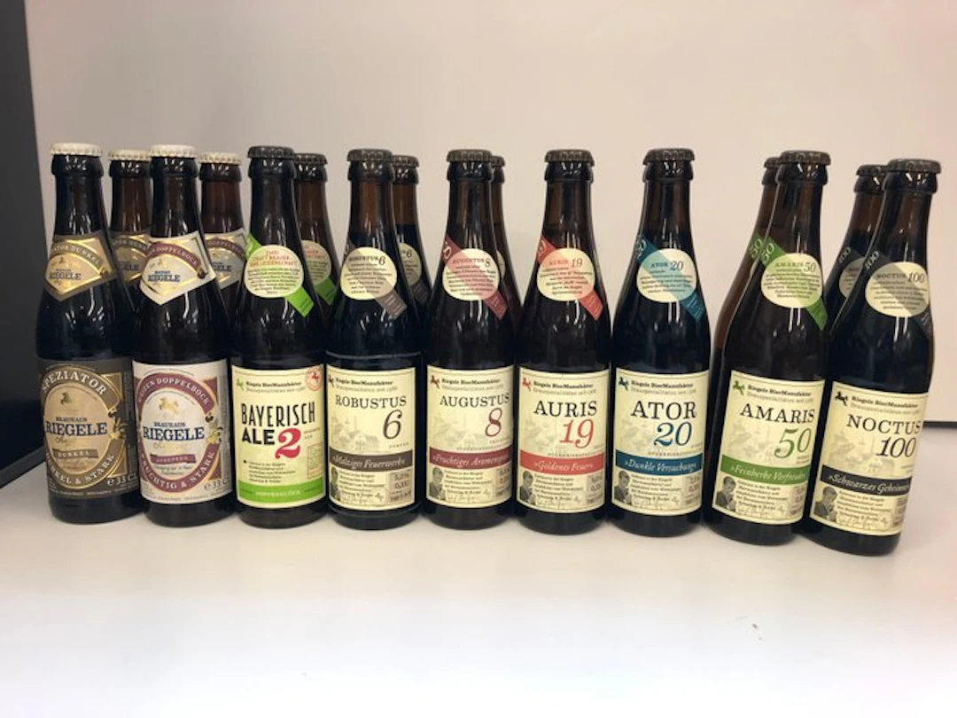 Brauhaus Riegele - Special Starkbier set - 33cl - 18 bottles