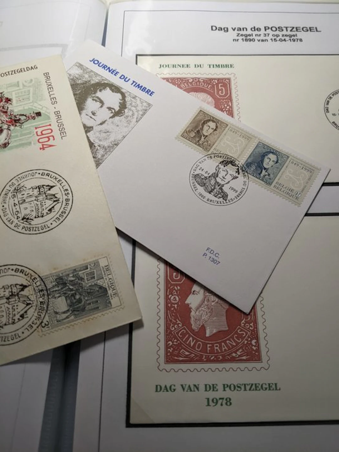 Belgium 1964/1999 - Stamp Day