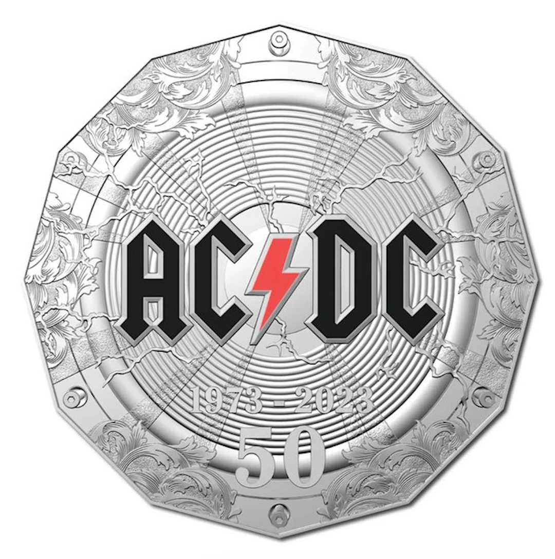 Australia. 50 Cent 2023 RAM AC/DC 50. Jubiläum - 1/2 oz (No reserve price)