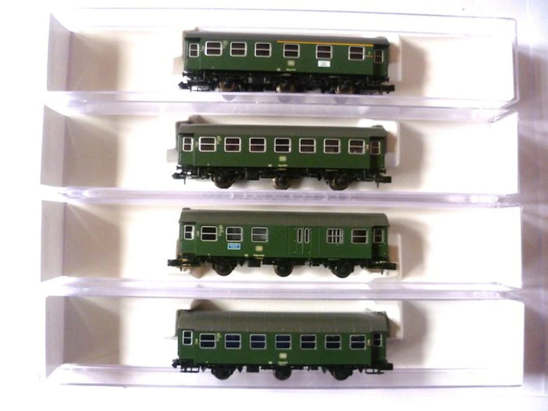 Fleischmann N - 809910/809911 - Model train (4) - Converted cars - DB