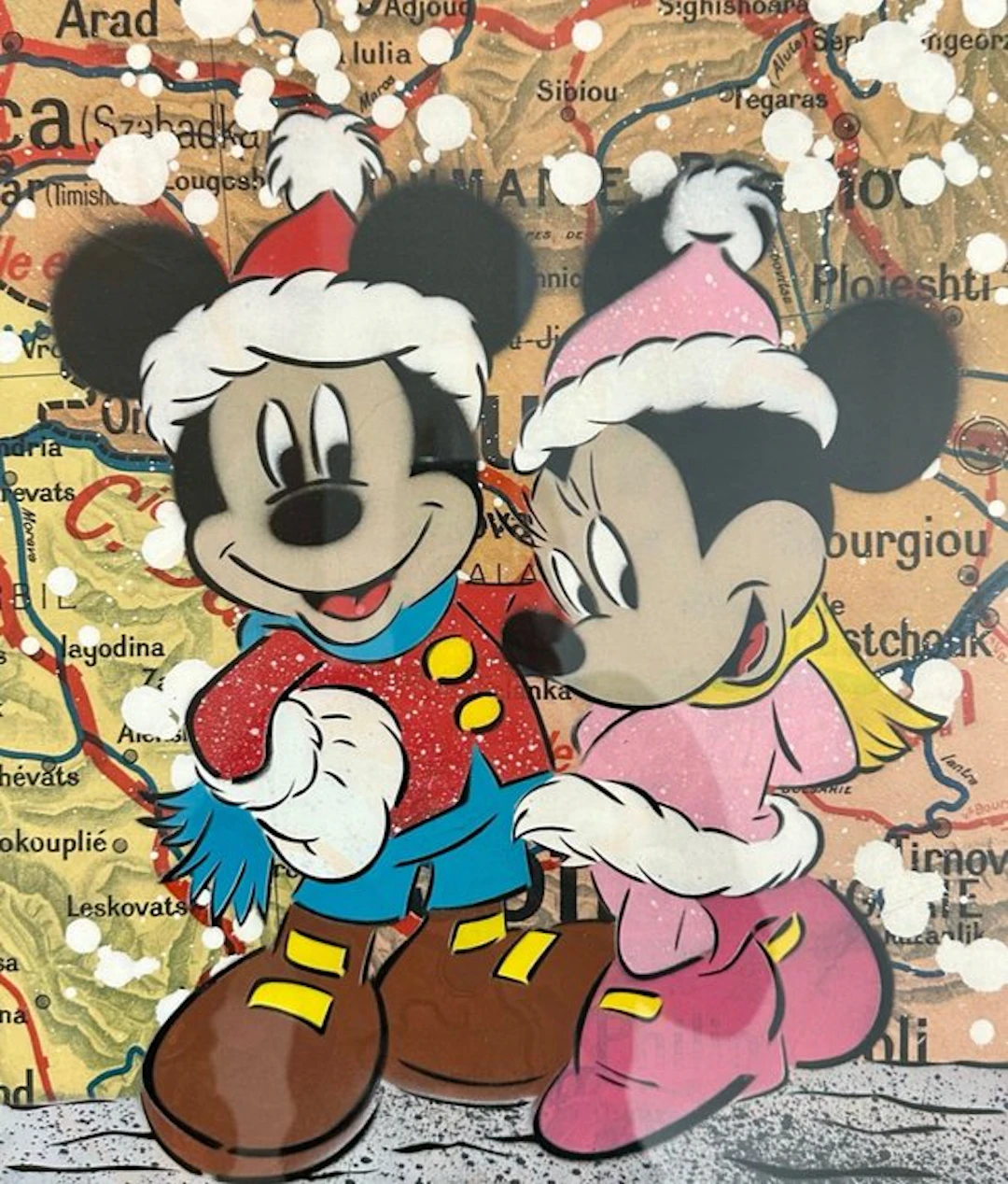 Fabien Hue Hermier (Dezache) (1990) - Mickey et Minnie