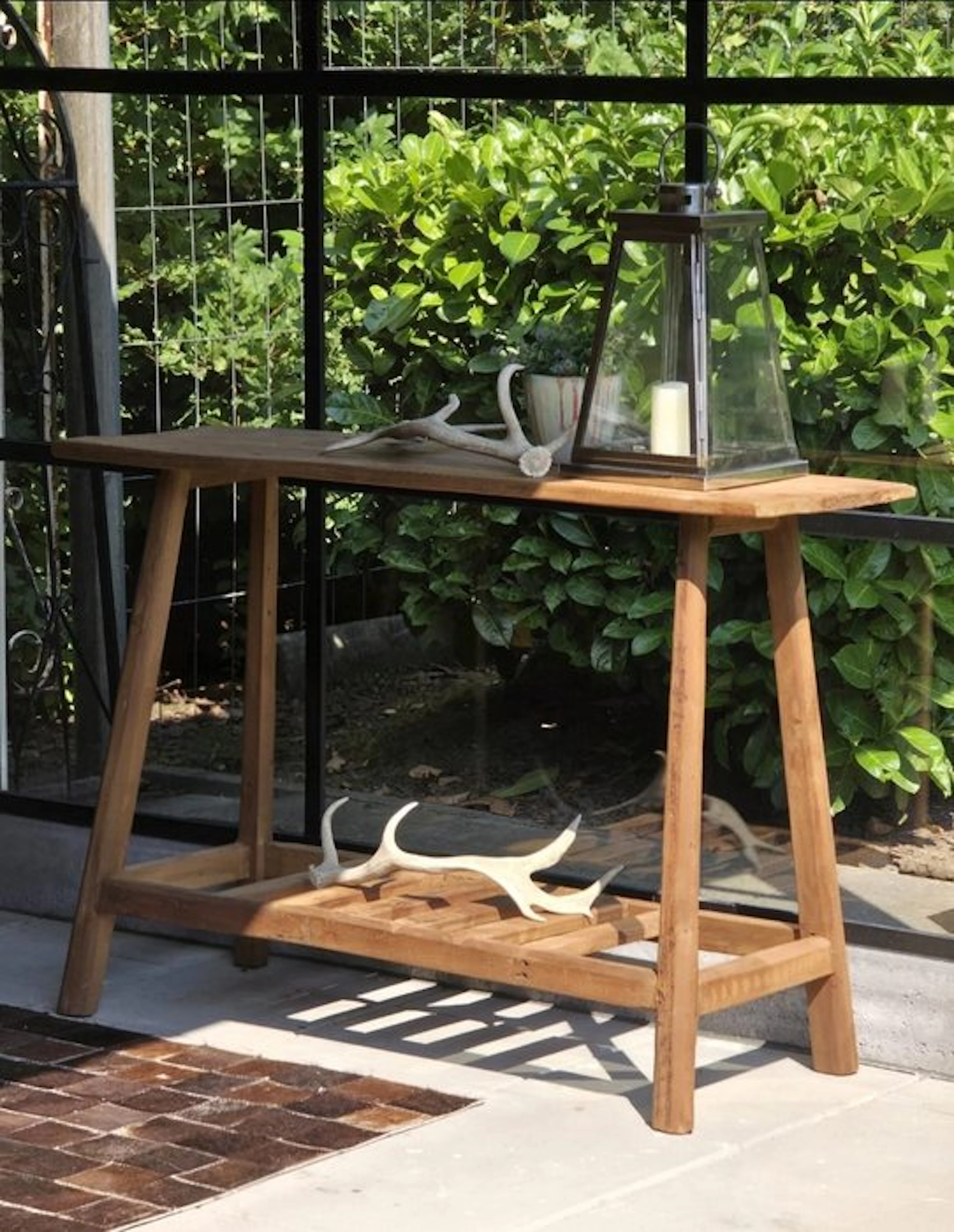 Console table - Teak - Teak wood side table