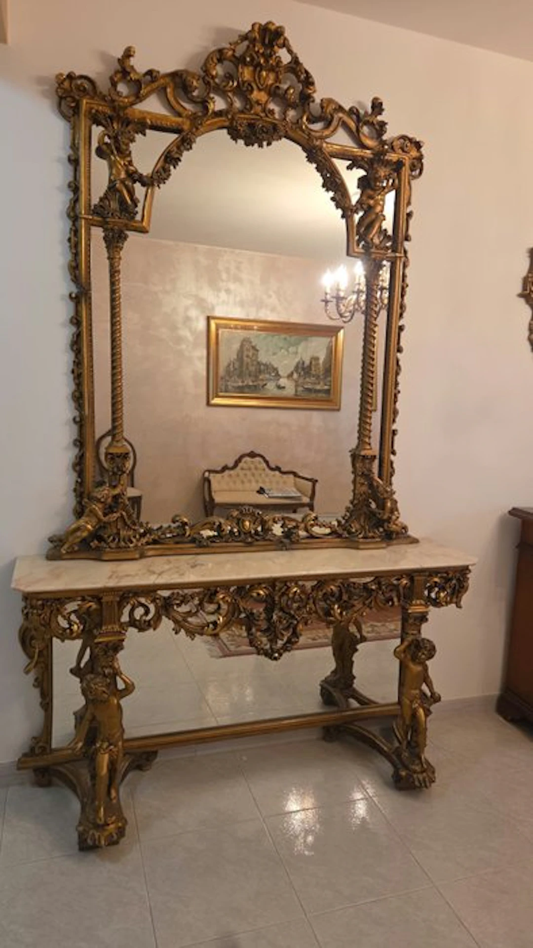 Wall mirror - Wood