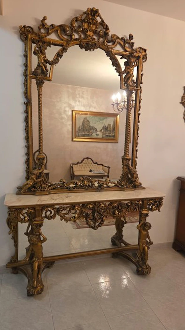 Wall mirror - Wood